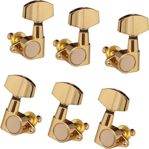 Sealed 3R3L Guitar Tuning Pegs Machine Heads for Folk Guitar Replacement