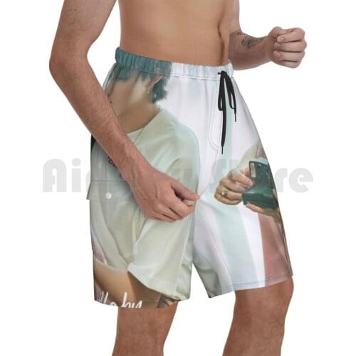 Jaebeom ( Got7 )-Lullaby Beach Shorts Men Beach Pants Swimwear Got7 Jb Jaebeom Got7 Mark Jackson Wang Team Wang