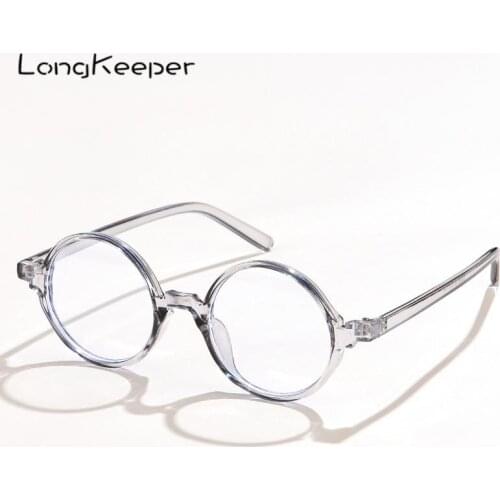 Women Men Anti Blue Light Round Eyewear Transparent Computer Glasses Frame Blocking Glasses Optical Spectacle Eyeglasses UV400
