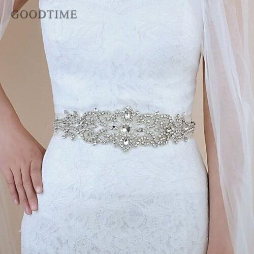 Fashion Crystal Wedding Belts Sashes Bride Waistband Bridal Sashes Belts With Rhinestones Wedding Accessories for Women Dress