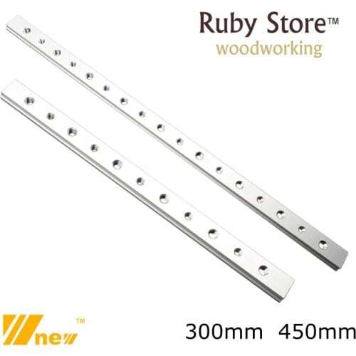 SET of 4PCS, 300mm/450mm T-Slider for T-slot T-track for Various Woodworking Jigs, W-new