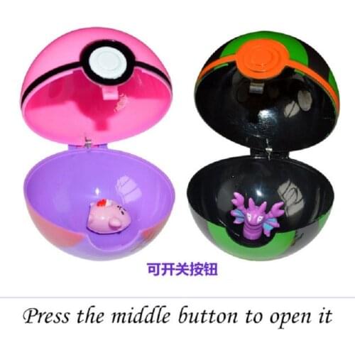 Pokemon 2-3cm Random Elf 7CM Pokemon Catching Ball Death Beautiful Girl Toy Childrens Collection Christmas Birthday Gift