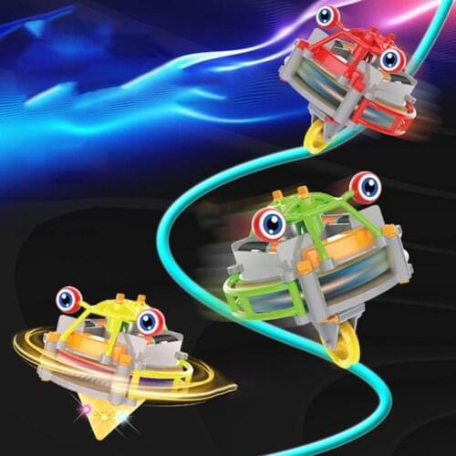 Durable Wheelbarrow Toy Creative Luminous-Top High-speed Operation Two Modes Plastic Self-balancing Educational Toy for Kids