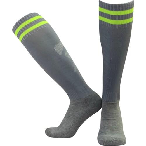 Professional Adult Men Soccer Socks Sports Leggings Women Mens Football Sock Above Knee Long Stockings Thicken Towel Socks