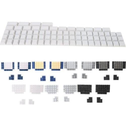 Pbt Keycaps DSA Blank Keycaps for Ergodox Mechanical Gaming Keyboard DSA Profile