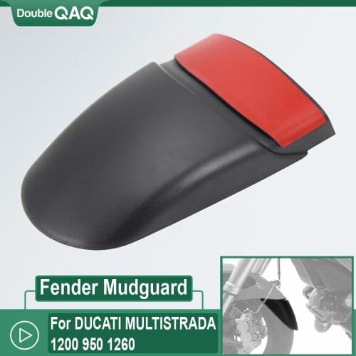 For DUCATI MULTISTRADA 1200 950 1260 Motorcycle Front Fender Mudguard Rear Extender Extension