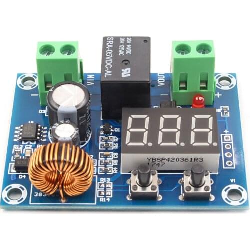 XH-M609 DC voltage protection module Lithium battery under voltage loss, low power, disconnect output 6-60V