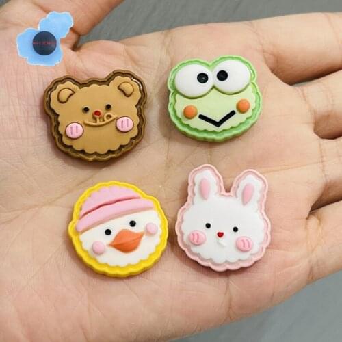 1pcs Resin Cute Frog Animal Shoe Decorations Garden Shoes Accessories Fit Croc Jibz Charm Children Holiday Presents