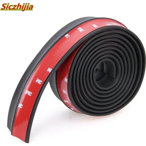 2.5 m / 8.2 ft car front rubber bumper lip car protector for Opel Astra VAUXHALL MOKKA Zafira Insignia Vectra Antara