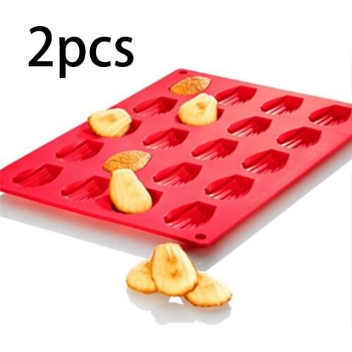 2 PCS Silicone Fondant Mold Food Grade Silicone Cake Decorating Chocolate Baking Mould New Kitchen Tool