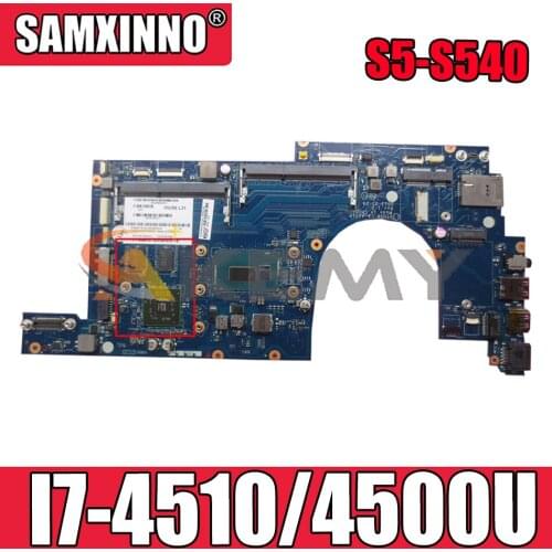 Akemy VIUS6 LA-A171P For Lenovo Thinkpad S540 S5-S540 Laptop Motherboard CPU I7 4510/4500U GPU HM8670M 2G DDR3 100% Test Work