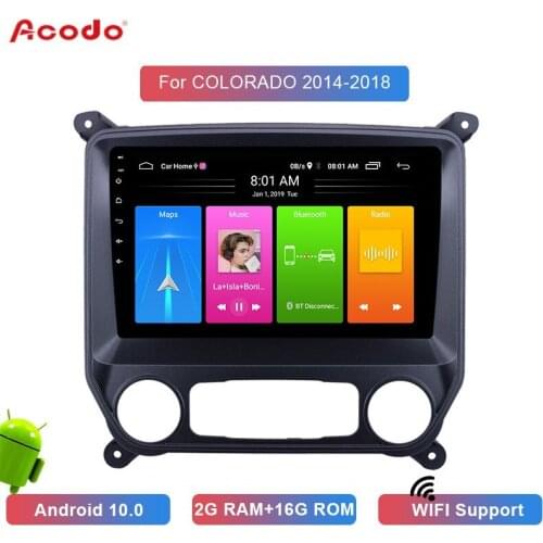 ACODO 2+16G Android 10.0 Car Radio Multimedia Player For Chevrolet COLORADO 2014-2018 Navigation GPS 2 din