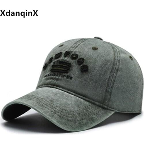 XdanqinX snapback cap womens hat cotton baseball caps for men embroidery casquette gorras cap streetwear style bone casual hats