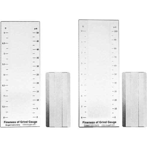 DHL FAST SHIP BGD241/3 (0-100um) Division Value Single Groove Fineness of grind gauge
