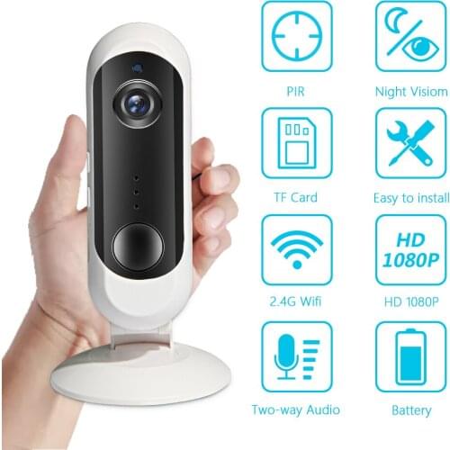 HD 1080P Cloud IP Camera Wifi Battery Camera IR Night Vision Security Wireless Surveillance Camera for Home