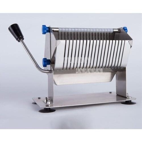Commercial Manual Vegetable Slicer Cutting Machine Hotel Hot Pot Shop Flaker Household Potato Sausage Slicing Machine HSS-8