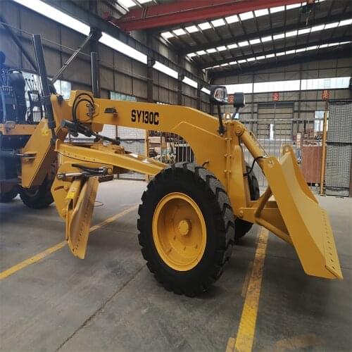 SYNBON SY130C Small Motor Mini Grader High Efficiency Road Construction Equipment