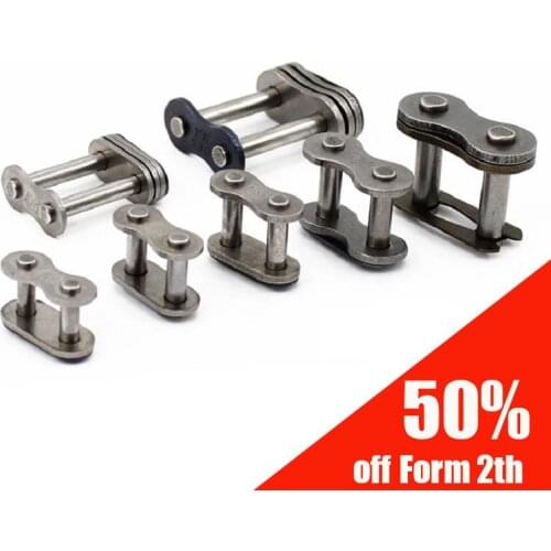 Motorcycle Thickened Chain Buckle for 420 428 530 630 428 Chain Lock Chain Connector Chain Clip Bicycle Pit Bike Scooter Part