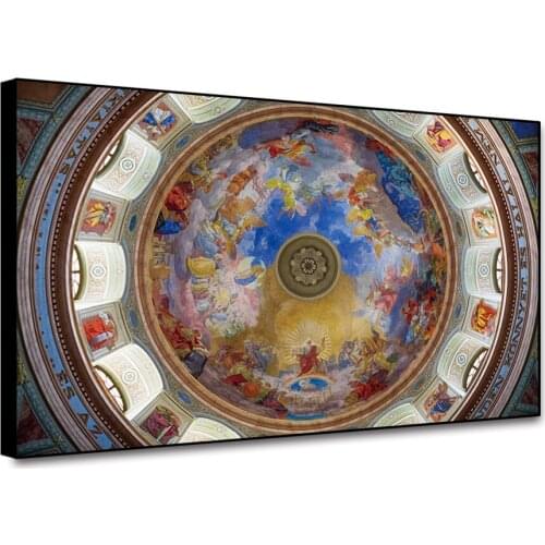 St Peters Basilica Zenith Mural Painting Diamond Embroidery DIY Diamond Painting Cross Stitch Kits square round Diamond Mosaic