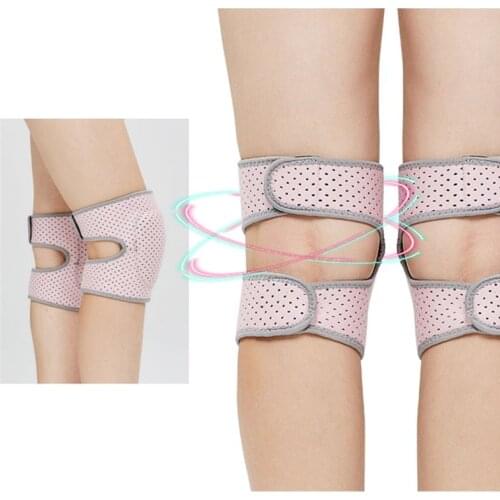 Adult Kids Knee Support Brace Dance Yoga Sport Gym Workout Skating Breathable Adjustable Thick Sponge Kneepad Protector