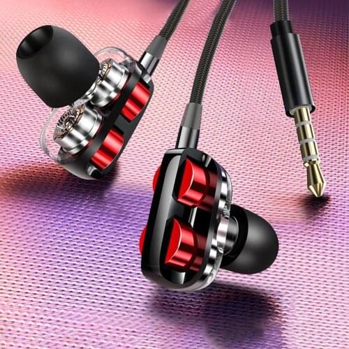 Wired Earphone Universal 3.5mm In-Ear Wired HiFi Music Game Earphone with Mic Headset for Phone Mobile phone accessories 2020