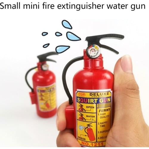 Realistic Firefighter Water Guns Outdoor Water Fighting Play Summer Gift for Swimming Pool Fire Extinguisher Squirt Toy G2AE