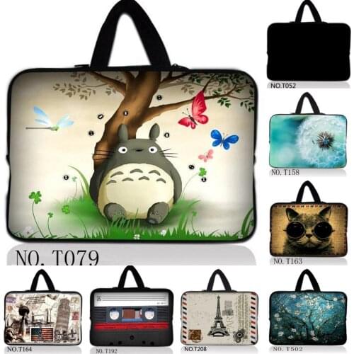 Totoro Laptop Sleeve Bag for Macbook Dell HP Asus Acer Lenovo Surface Notebook Pro Air 11 13 13.3 14 15 inch Neoprene Cover
