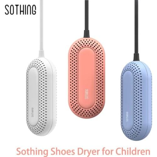 Sothing Shoes Dryer Children Portable Electric Sterilization Three-Speed Timing Drying Deodorization Household Heater For Kids