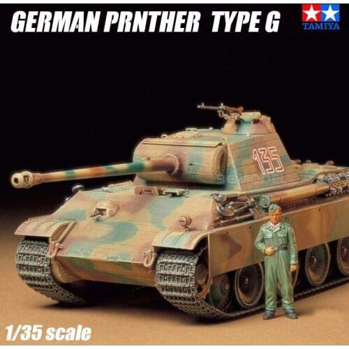 Tamiya 35170 1/24 Scale German Prather Type G Tank Assembly Model Building Kits For Adults Hobby Plastic Toys DIY