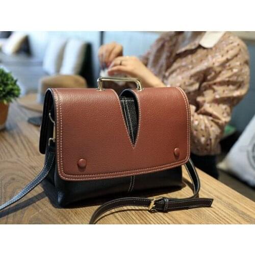 Women leather Shoulder Bag Shell Bags Handbags small messenger bag fashion 100% genuine leather free shipping