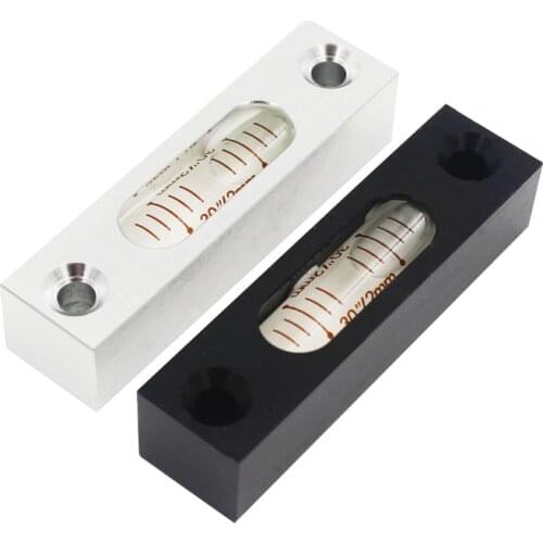 QASE 30"/2mm Strip Level Bubble Base Bulb Alloy Metal Spirit Level Measuring Instruments Size 15*15*58mm 1PCS