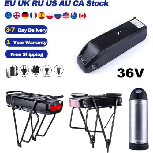 Electric Bike Battery 36V 10Ah/15.6Ah/17.4/20Ah Ebike Lithium Ion Battery Frame Mounted Ebike Battery For Bafang Motor Kit