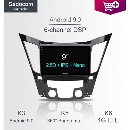 9" DSP 2 din Car DVD Player 8 Core 64GB ROM 4GB RAM car radio GPS Radio OBD TPMS Android 8.1 For Hyundai Sonata 2011 - 2014