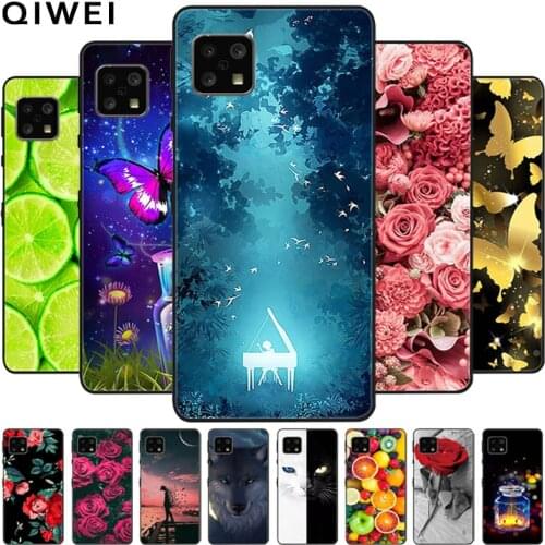 For Sharp Aquos Sense4 Lite Case Soft TPU Coque Silicone Cases For Sharp Aquos Sense 4 Sense4 Lite Phone Back Cover Sense 4lite