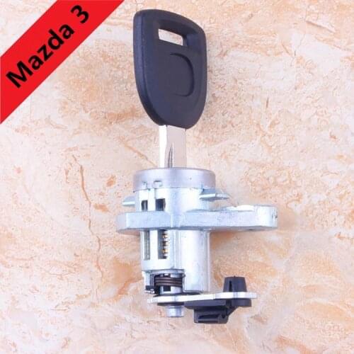 Top Quality Front Left Car Door Lock Cylinder For Mazda 3 Version With One Key