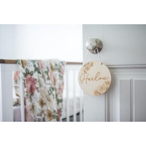 Engraved Baby Name Sign Wooden Name Sign Baby Name Plaque Name Announcement Plaque Rose Nursery Decor Newborn Photo Prop
