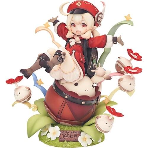 Pre-Sale: Spark Knight Klee 1:7 Static Figure Game Genshin Impact Cosplay Decoration Anime Project Bouncing Bomb ABS&PVC Doll
