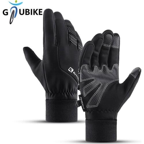 GTUBIKE Cycling Mens Gloves Spring Autumn Bike Cycling Gloves Sports Shockproof Breathable MTB Mountain Bike Motorcycle Gloves