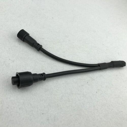 DC5V WS2811 "null" pixels to regenerate the data signal with xConnect 3 core black waterproof pigtails