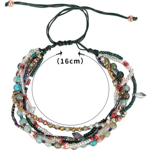 Beach Handmade Beaded Bracelet Man Fashion Women Gift For Beautiful Beads