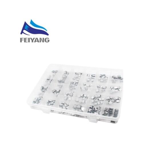 Micro USB Connector 240 Pcs/box 24 Models Socket Jack Micro USB Connectors Set For Android Mobile Phone OPPO SAMSUNG HUAWEI ZTE