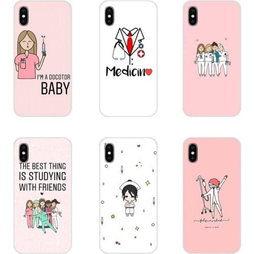 Cartoon Medicine Nurse Doctor For Huawei Y5 Y6 Y7 Y9 Prime Pro GR3 GR5 2017 2018 2019 Y3II Y5II Y6II Silicone Phone Cases Covers