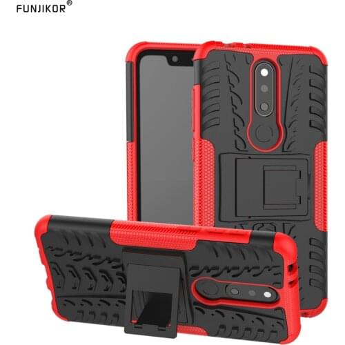 ShockProof Armor Rubber Holder Case For Nokia 3.2 4.2 6.2 7.2 2.2 2.1 2.3 3.1 5.1 6.1 Plus 7.1 8.1 5.3 1.3 3.4 1 2 3 5 8 6 Cover