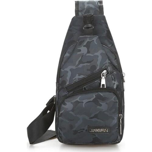 Women Bag Single Shoulder Strap Chest Pack Camouflage Travel Bag Waterproof Messenger Cross Body Bags for Women