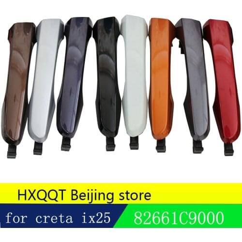 1PC Outside Door Handle Front and rear left and right driver door handles for Creta ix25 2017