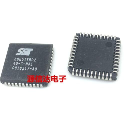 5PCS The new imported SST89E516RD2-40-C-NJE SST89E516RD2 PLCC44 is in stock