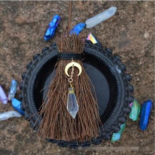 7 Chakra Car Pendant Reiki Natural Chakra Stone Crystal Resin Energy Orgone Bag Charm Key Pendants Healing Pendulum Suspension