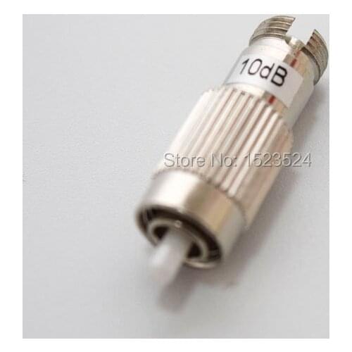 Free Shipping 5pcs/lot 10dB FC Female to Male Fiber Optic Attenuator