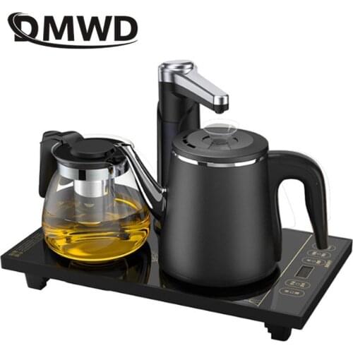 DMWD Household Fully Automatic Water Heating Electric Kettle Fast Boiling Water Smart Insulation 2 in 1 Standby protection 220V