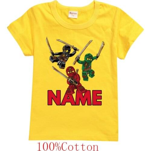 Kids Ninjago Dragon Knight Model Print T-shirt Boys Graphic Tee Cartoon Shirts For Teenage Girls Toddler Boy Summer Clothes 2021